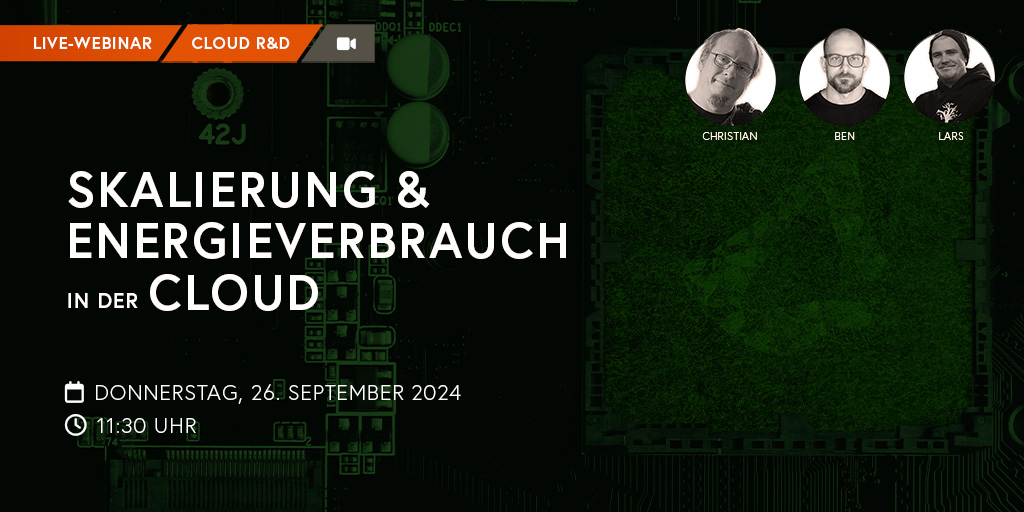 Webinar – WebAssembly: Skalierung & Energieverbrauch in der Cloud